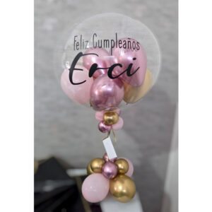 Globo burbuja personalizado