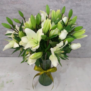 Serenidad Rosas y Lilies